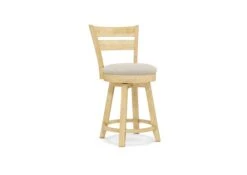S-800SW-F6 Upholstered Sara Swivel Stool -Wilmington S 800SW F47