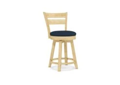 S-800SW-F6 Upholstered Sara Swivel Stool -Wilmington S 800SW F82