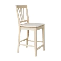 S-9182 Fan Back Counter Stool 5 S-9182 Fan Back Counter Stool -Wilmington S 9182 SIDE LEFT