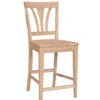 S-9182 Fan Back Counter Stool