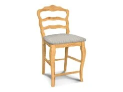 S-9202-F6 Versailles Ladder Back Counter Stool -Wilmington S 9202UPH F79 Haberdash Gray