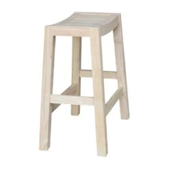 S-924 Parawood 24″ Tall Ranch Stool -Wilmington S 924 SIDE