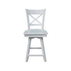 S-312SW Charlotte Swivel Counter Stool 12 S-312SW Charlotte Swivel Counter Stool -Wilmington S08 312SW FRONT