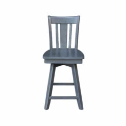 S-102SW San Remo Swivel Counter Stool -Wilmington S105 102SW FRONT