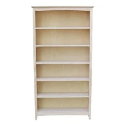 SH-38284A 38″x 84″ Tall Shaker Bookcase 13 SH-38284A 38″x 84″ Tall Shaker Bookcase -Wilmington SH 38272A FRONT