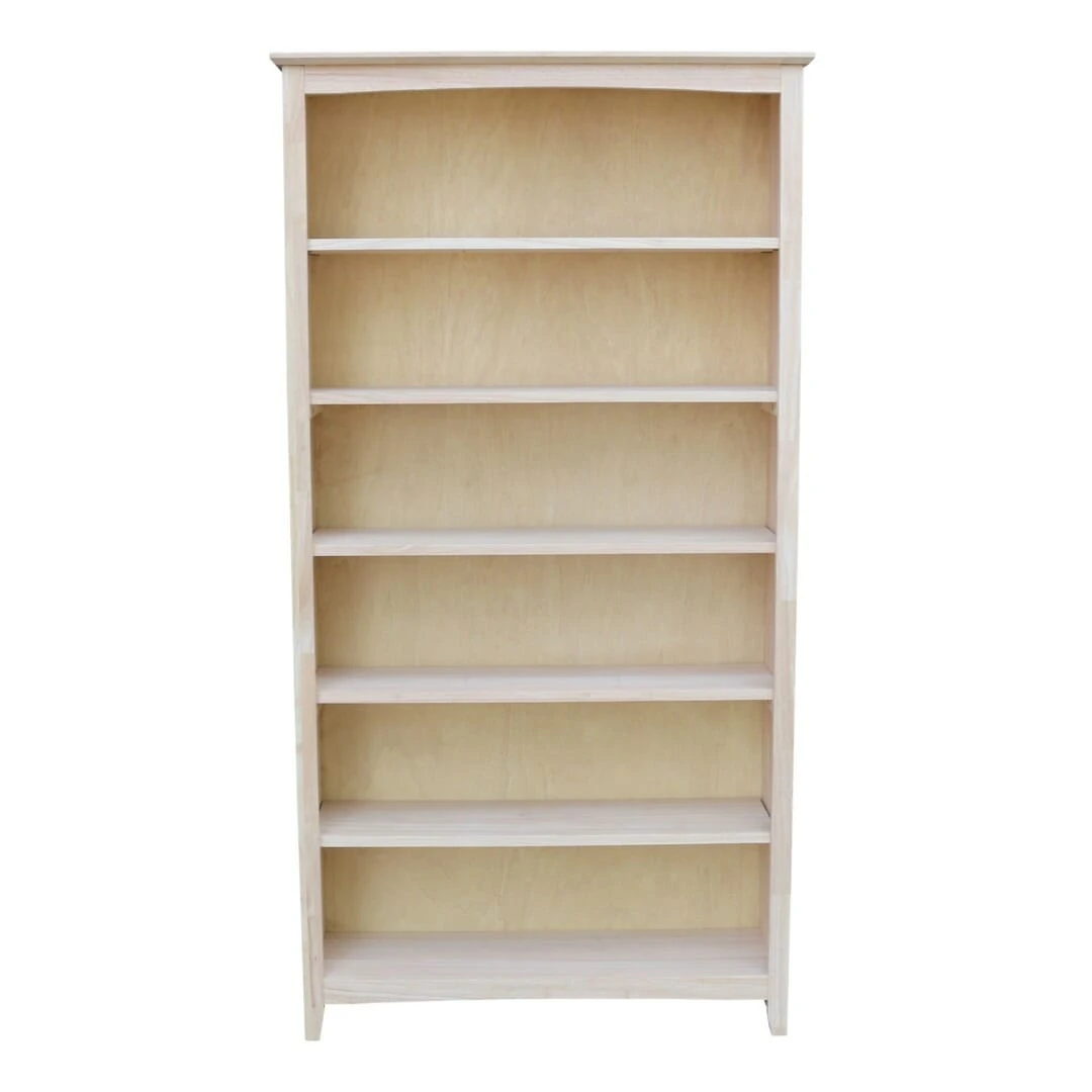 SH-38284A 38″x 84″ Tall Shaker Bookcase 7 SH-38284A 38″x 84″ Tall Shaker Bookcase - Image 7