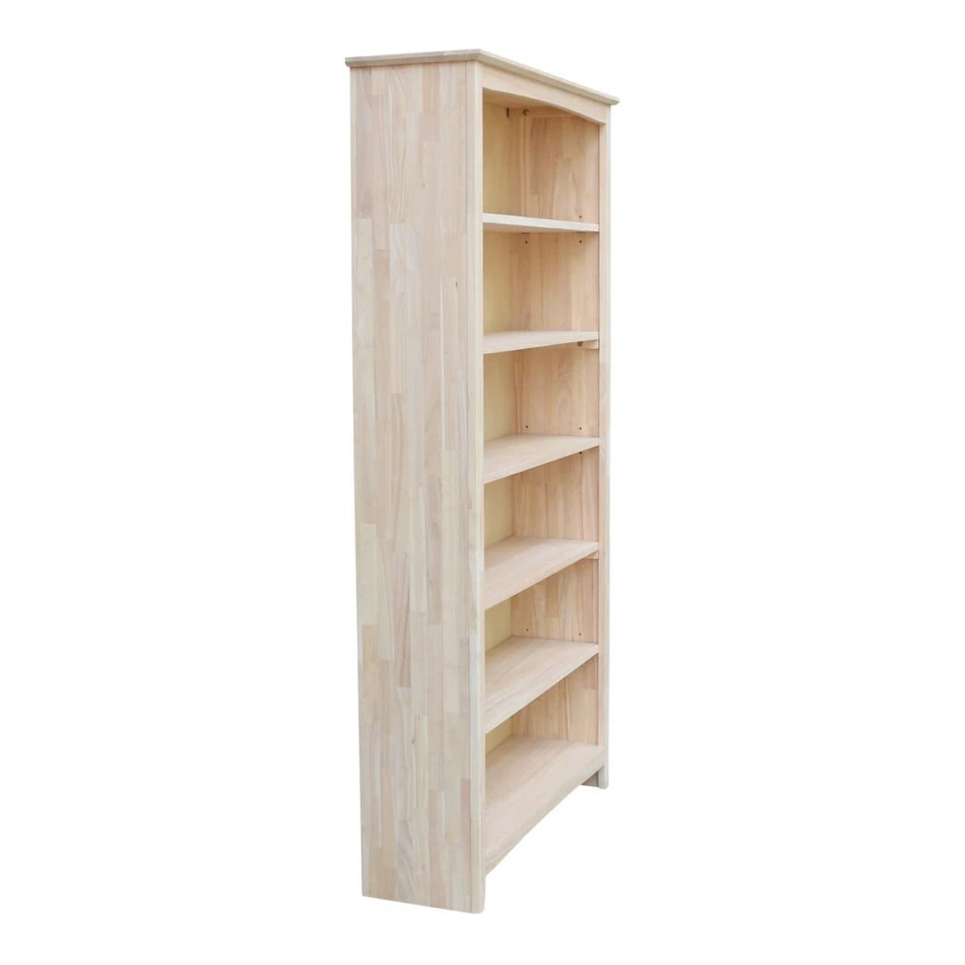 SH-38284A 38″x 84″ Tall Shaker Bookcase 2 SH-38284A 38″x 84″ Tall Shaker Bookcase - Image 2
