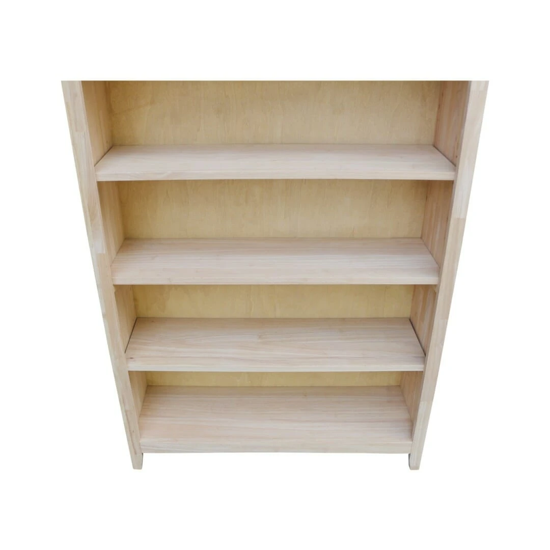 SH-38284A 38″x 84″ Tall Shaker Bookcase 4 SH-38284A 38″x 84″ Tall Shaker Bookcase - Image 4