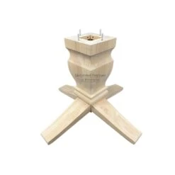 T-10XB 10″ Square Pedestal For Extension Tables