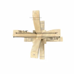 T-12B-36 Paige Flair Counter Height Pedestal Base -Wilmington T 12B 30 Top 1