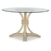T-12B-30-Glass Terra Glass Top Flair Table