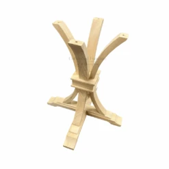 T-12B-36 Paige Flair Counter Height Pedestal Base -Wilmington T 12B 36 side angle