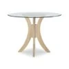 T-148B-36-Glass Sienna Glass Top Table