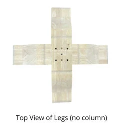 T-14B-30 Banks Pedestal Table Base -Wilmington T 14B 30 8