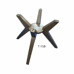 T-15B Penta Table Base 14 T-15B Penta Table Base -Wilmington T 15B top angle
