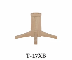 T-17XB Large Transitional Pedestal Base For Extension Tables -Wilmington T 17XB 1