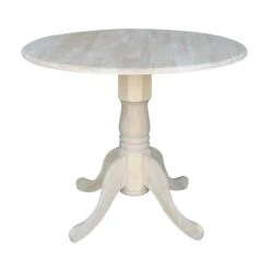T-36DP 36″ Round Drop Leaf Table