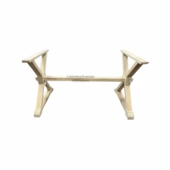 T-3872TB Farmhouse Chic Trestle Base -Wilmington T 3872 Front