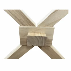 T-3872TB Farmhouse Chic Trestle Base -Wilmington T 3872 Side Close