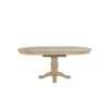 T-4218XBT 42 X 54 Inch Oval Butterfly Leaf Table