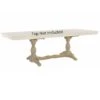T-4268XBB Double Pedestal Trestle Base For Extension Tables