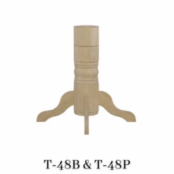 T-48RT 48″ Solid Round Table -Wilmington T 48B T 48P 2