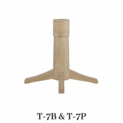 T-142RT 42″ Solid Round Table -Wilmington T 7B T 7P