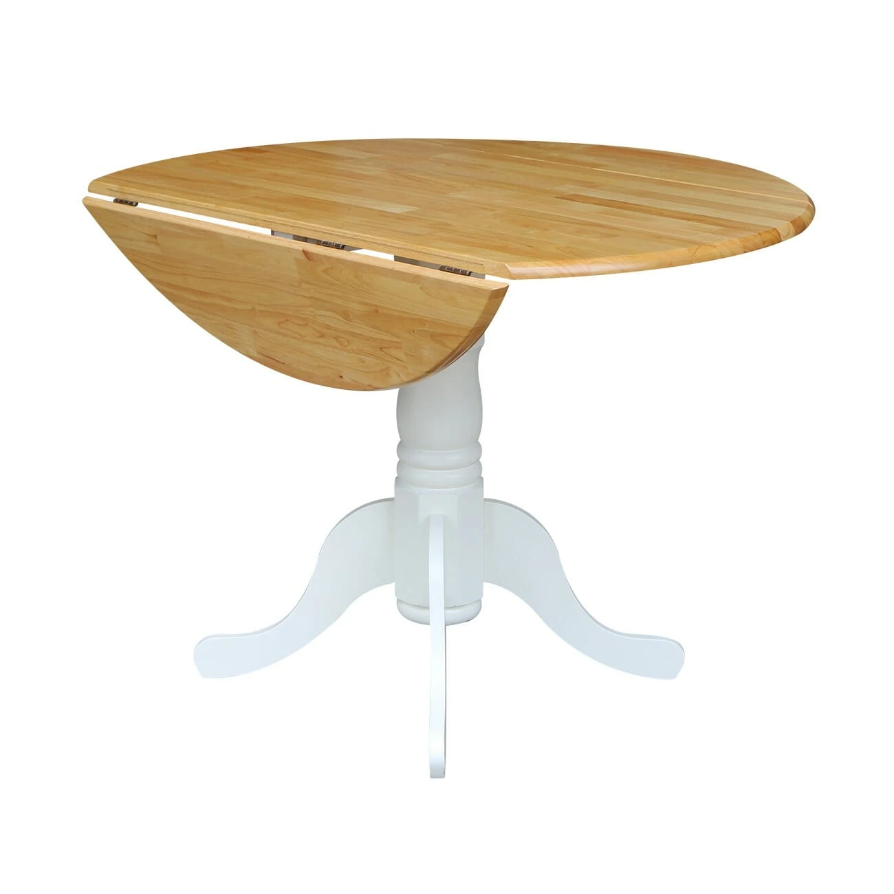 T-42DP 42″ Round Drop Leaf Table 4 T-42DP 42″ Round Drop Leaf Table - Image 4