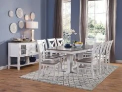 T05-4096XXT-14 Milano Table And & Vineyard Chairs