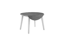 T-42DL 42 Inch Round Drop Leaf Table -Wilmington T05 42DL