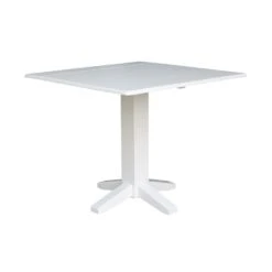 T-36SDP 36″ Square Drop Leaf Table 8 T-36SDP 36″ Square Drop Leaf Table -Wilmington T08 36sdp