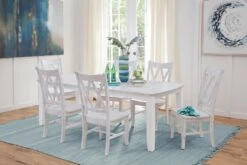 T-4072XBC Hampton Extension Table -Wilmington T128 4072XBC Table and Chairs