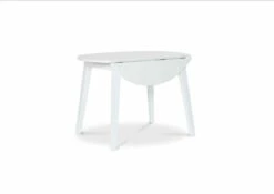 T-42DL 42 Inch Round Drop Leaf Table -Wilmington T42 08DL 1