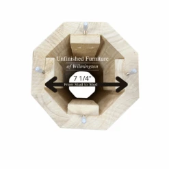 T-54B Round Empire Foot Table Base -Wilmington T54 top