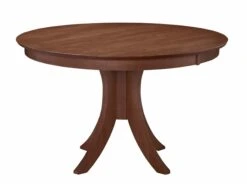 T-148RT-30 48″ Round Sienna Dining Table -Wilmington T581 148RT T581 148B 30