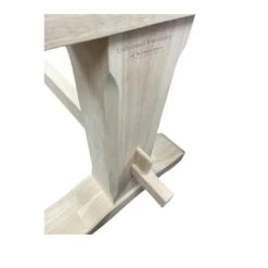 T-7236B Shaker Trestle Base -Wilmington T7236B CURVES 1