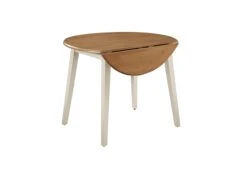 T-42DL 42 Inch Round Drop Leaf Table -Wilmington T79 42DL 1