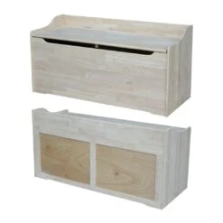 TC-947 47 Inch Wide Storage Chest -Wilmington TC 947 FRONT AND BACK