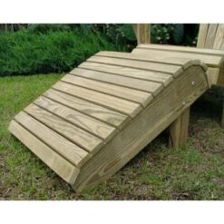 601-500SS Assembled Weathercraft Pressure Treated Pine Ottoman/Footrest With Stainless Hardware