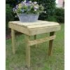 501-500SS Assembled Weathercraft Pressure Treated Pine Side Table With Stainless Hardware