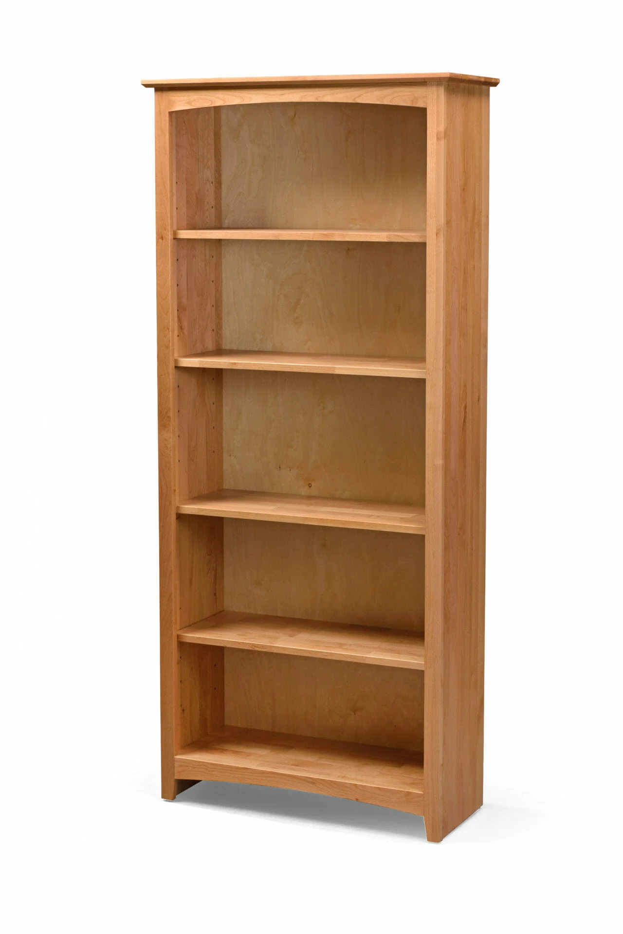 63072 30″x 72″ Alder Shaker Bookcase 2 63072 30″x 72″ Alder Shaker Bookcase - Image 2