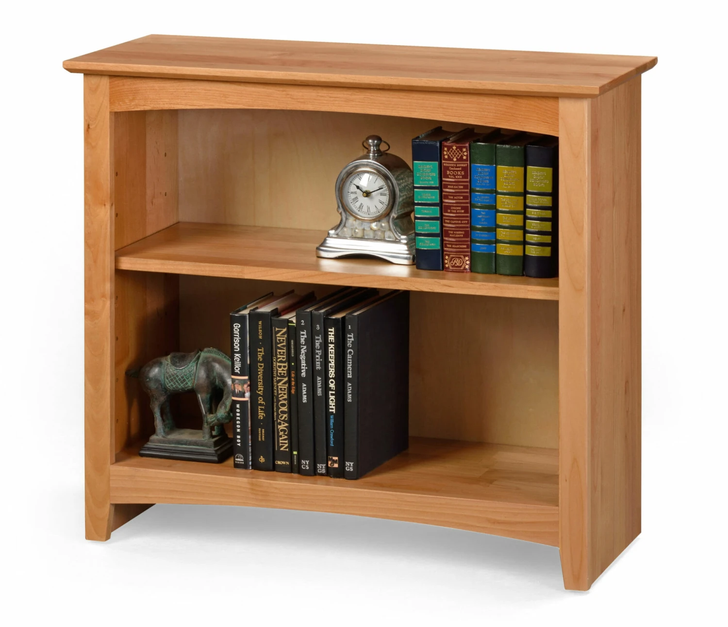 63029 30″ X 29″ Alder Bookcase 1 63029 30″ X 29″ Alder Bookcase
