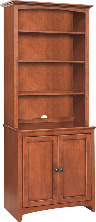 1620 30 Inch Wide McKenzie Alder Cabinet Hutch Top 3 1620 30 Inch Wide McKenzie Alder Cabinet Hutch Top - Image 3