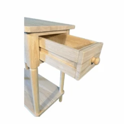 OT-1222 Narrow Side Table With Drawer -Wilmington ot 1222