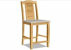 S-452-F6 Upholstered Seaside Counter Stool -Wilmington s 452 F79 Haberdash Gray