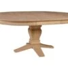 T-5454XBT Round Butterfly Leaf Table