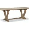T-17840XA/B La Casa Trestle Extension Table