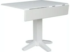 T-36SDP 36″ Square Drop Leaf Table 9 T-36SDP 36″ Square Drop Leaf Table -Wilmington t08 36sdp with leaf down